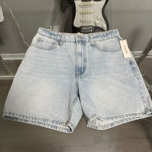 Classic Light Blue Denim Jean Shorts